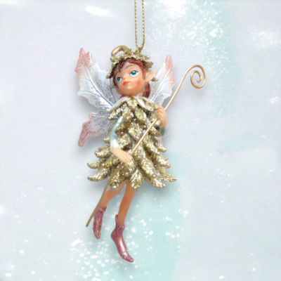 Fantasy Elf Ornament Christmas Decor *SHIPS WITHIN 10 DAYS* NEW 2024