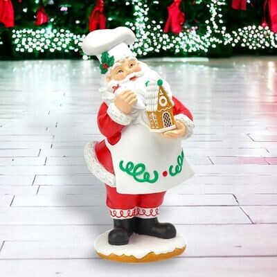 15&quot;Sprinkles Santa with Candy House Christmas Decor *SHIPS WITHIN 10 DAYS* NEW 2024