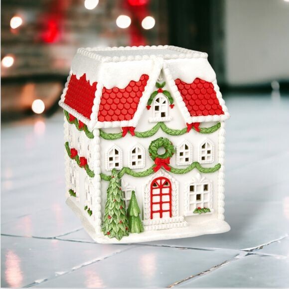 12&quot; LED City House Christmas Decor NEW 2024