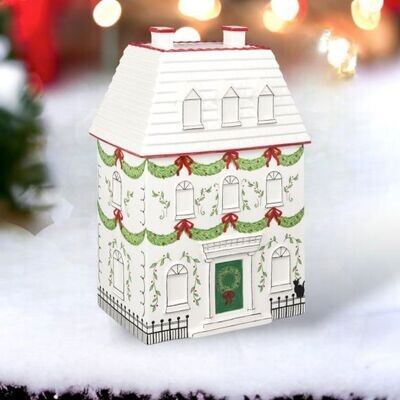 City Townhome Container Christmas Decor NEW 2024