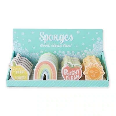 Good Vibes Summer Sponges Set of 4 Kitchen Accents