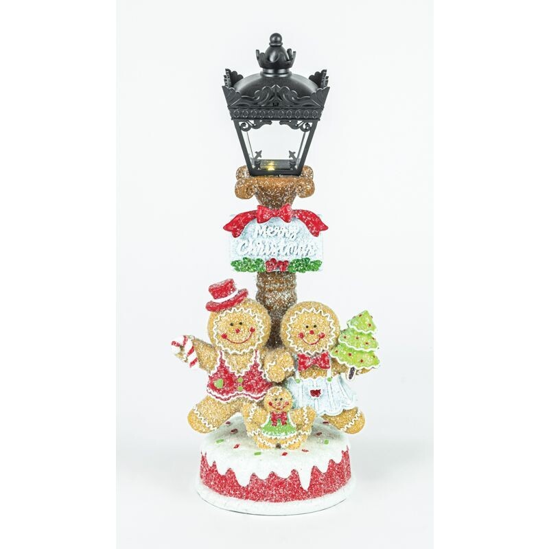 GINGERBREAD LANE LIGHT UP TABLETOP Christmas Decor