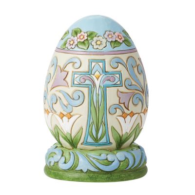 He is Risen on Egg By: Heartwood Creek Jim Shore *SHIPS WITHIN 10 DAYS* NEW 2024