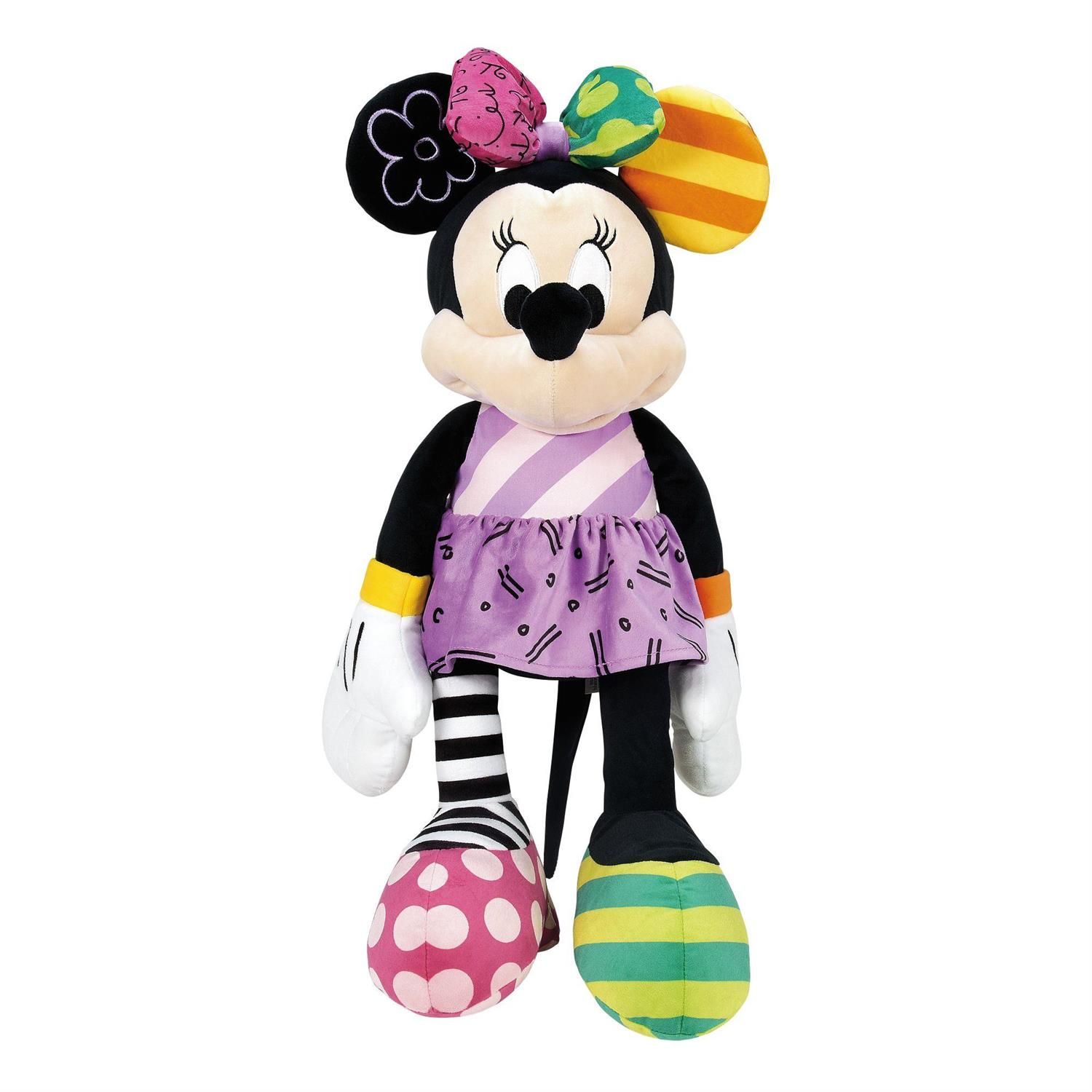 Minnie Mouse Large Plush By: Romero Britto  *SHIPS WITHIN 10 DAYS*  NEW 2024