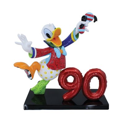 Donald Duck 90th Anniversary By: Romero Britto *SHIPS WITHIN 10 DAYS* NEW 2025