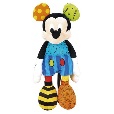 Mickey Mouse Large Plush By: Romero Britto  *SHIPS WITHIN 10 DAYS*  NEW 2024