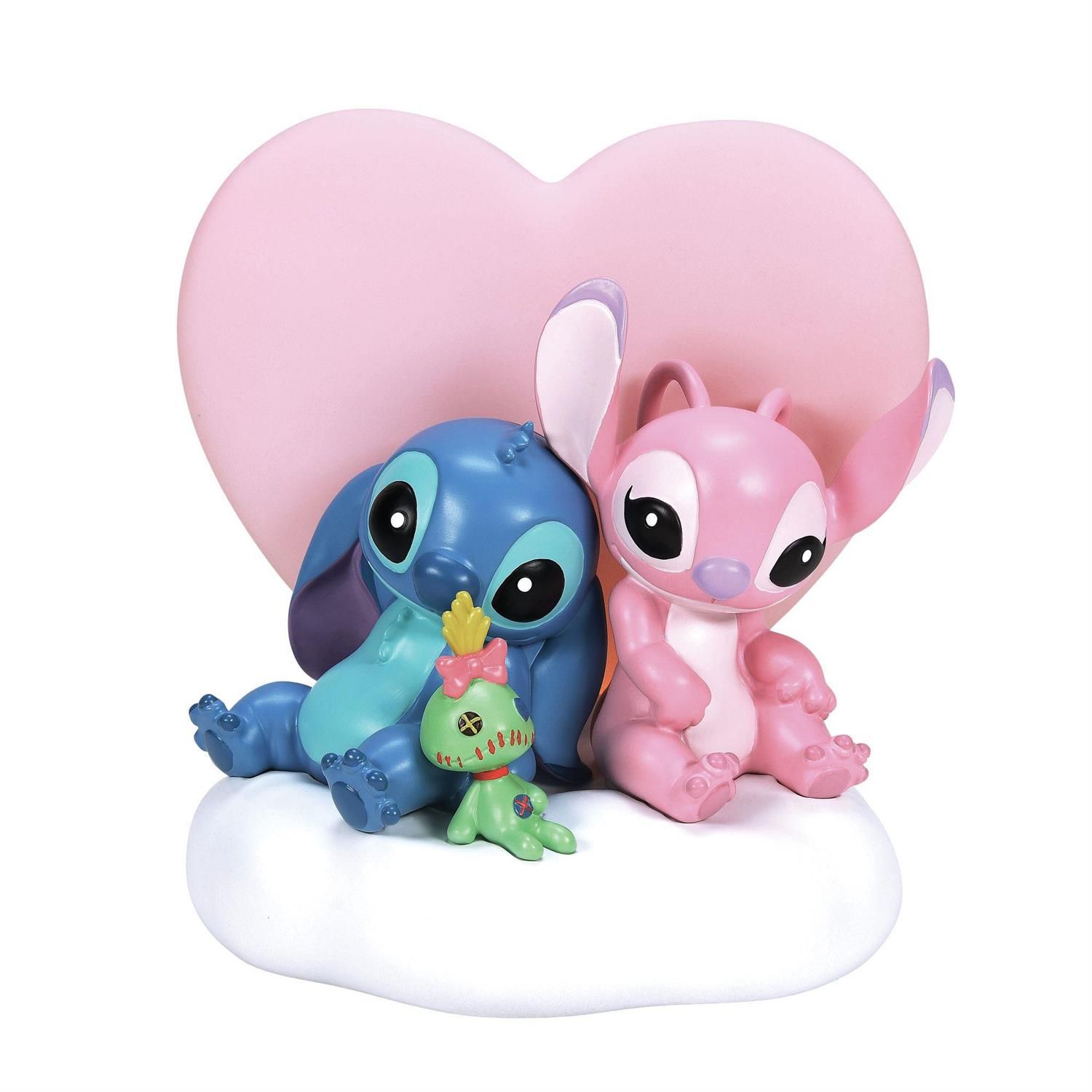 Light Up Stitch, Angel &amp; Scrump By: Disney Showcase NEW 2024