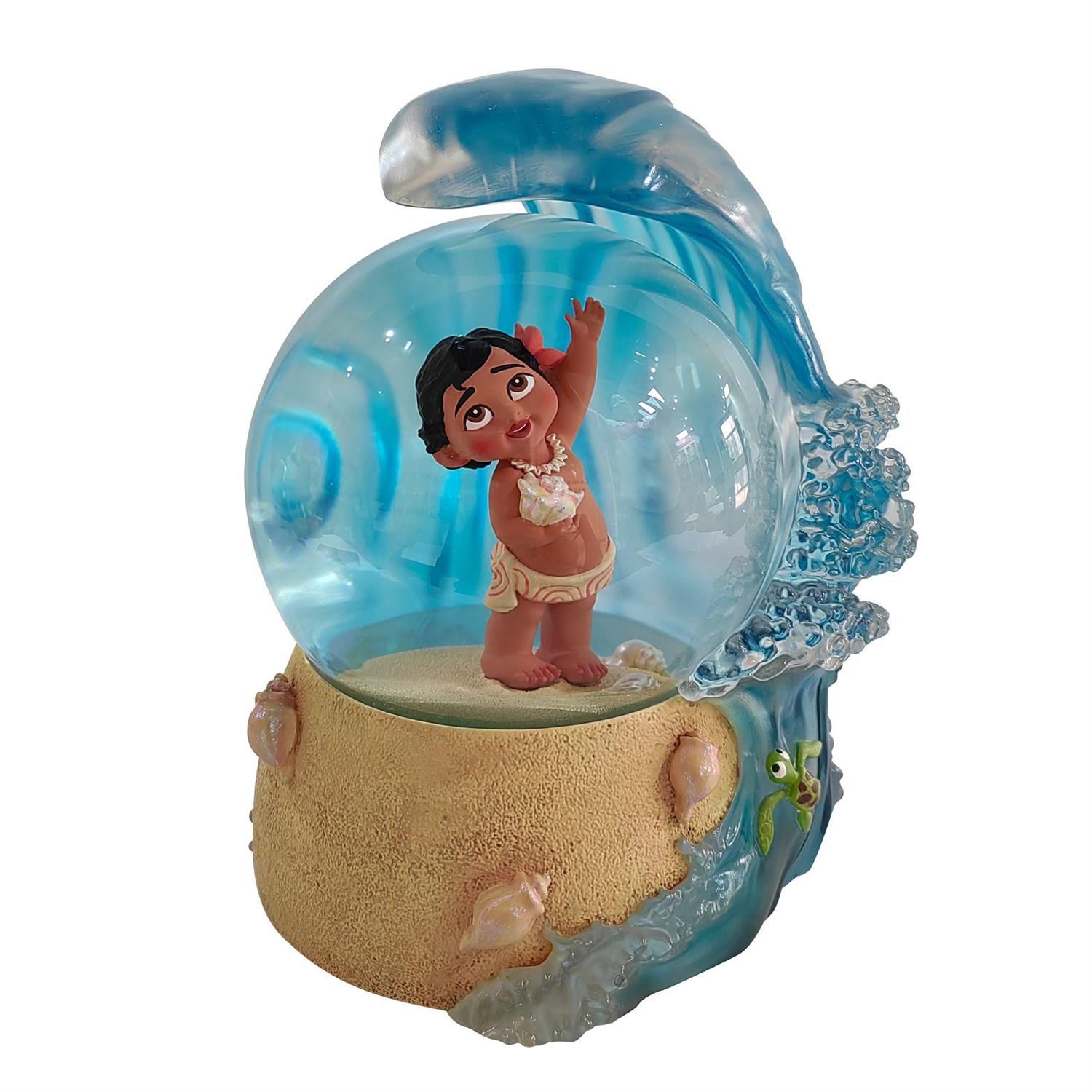 Baby Moana Water Globe By: Disney Showcase *SHIPS WITHIN 10 DAYS* NEW 2024