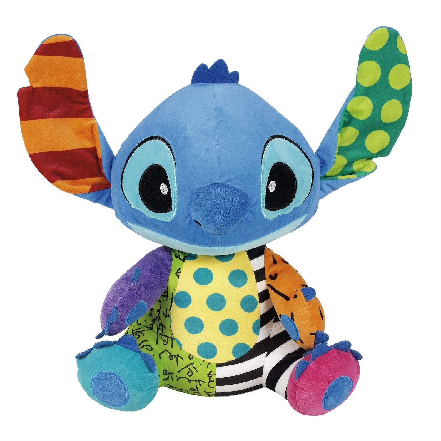 Stitch Large Plush By: Romero Britto NEW 2024
