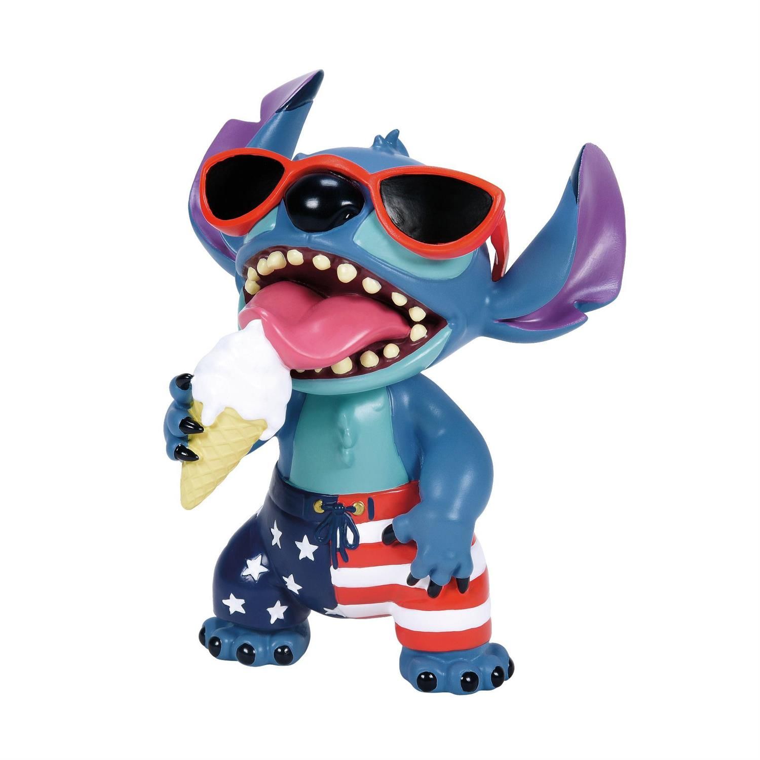 Holiday With Stitch Stars &amp; Stripes By: Disney Showcase NEW 2024