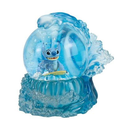 Surfing Stitch Water Globe By: Disney Showcase *SHIPS WITHIN 10 DAYS* NEW 2024