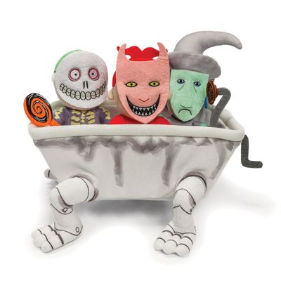 The Nightmare Before Christmas Lock Shock Barrel Bathtub Plush By: Kidrobot *SHIPS WITHIN 15 DAYS* NEW 2024