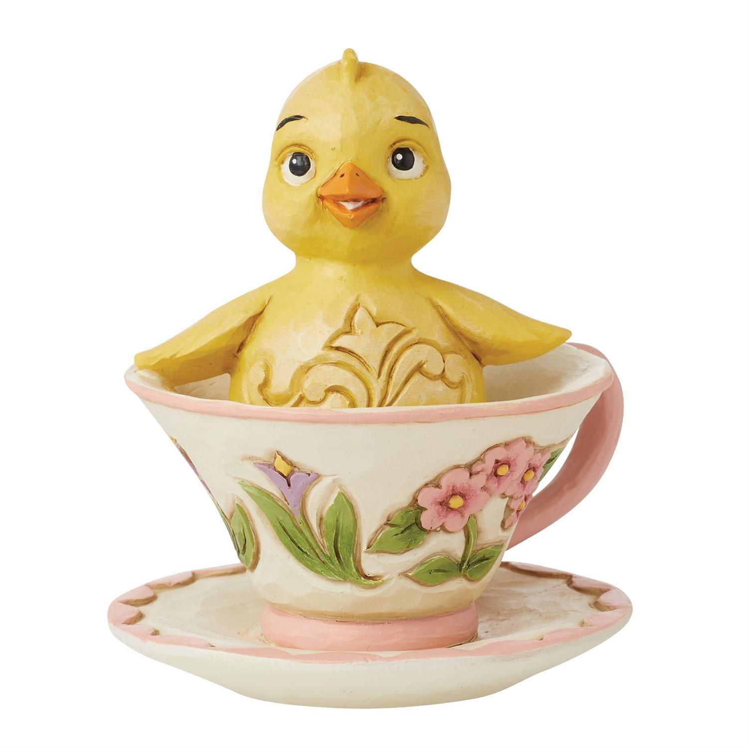 Mini Chick In Teacup By: Jim Shore *SHIPS WITHIN 15 DAYS* NEW 2024