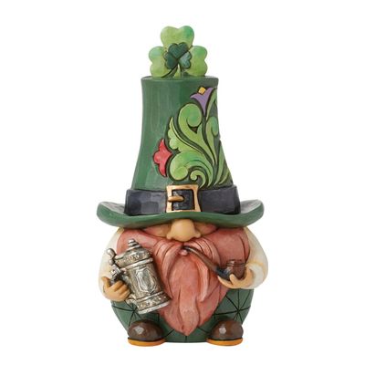 A Lucky Toast Leprechaun with Stein Gnome By: Jim Shore NEW 2024