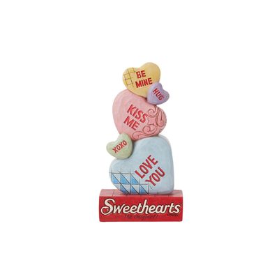 Piled High With Love Stacked Message Hearts By: Sweethearts Jim Shore *SHIPS WITHIN 15 DAYS* NEW 2024