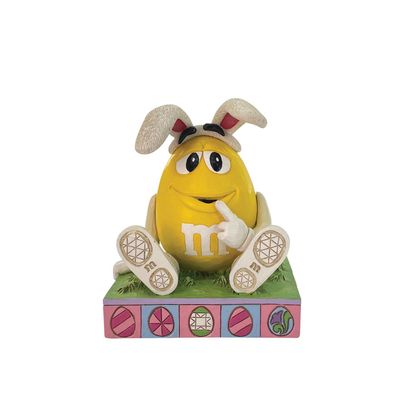 I&#39;m All Ears M&amp;M&#39;S Yellow Character With Bunny Ears By: M&amp;M&#39;S Jim Shore *SHIPS WITHIN 15 DAYS* NEW 2024