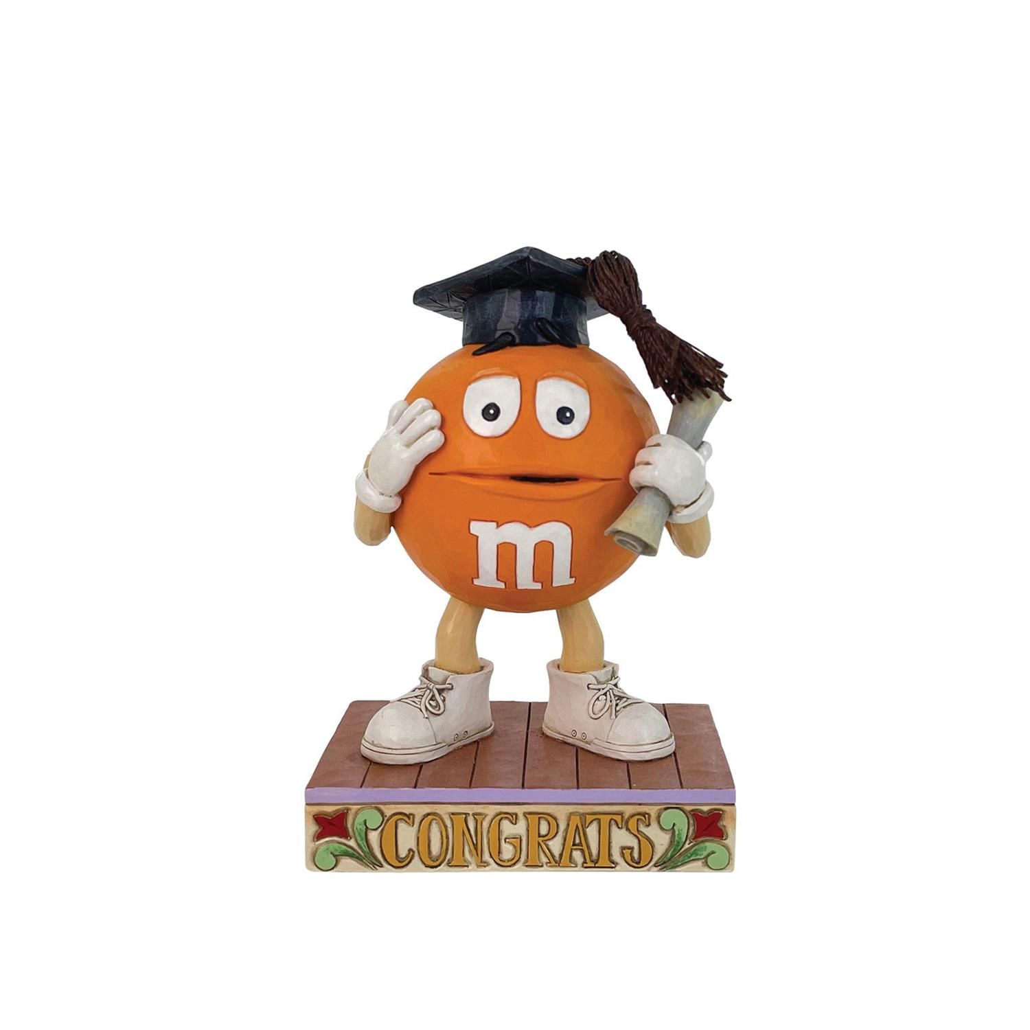 Did I Do It M&amp;M&#39;S Orange Character Graduation By: M&amp;M&#39;S Jim Shore *SHIPS WITHIN 15 DAYS* NEW 2024