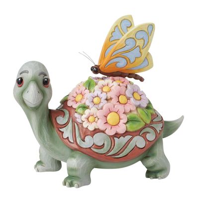 A Delicate Friendship Turtle With Flowers and Butterfly By: Jim Shore *SHIPS WITHIN 10 DAYS* NEW 2024
