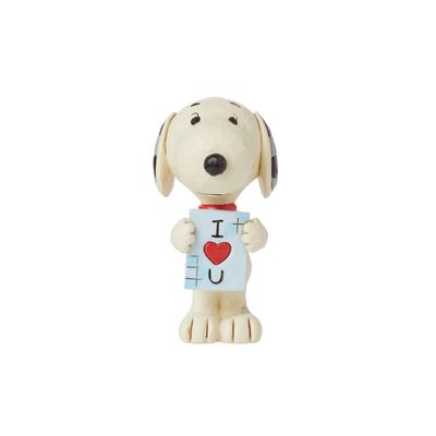 Mini Snoopy With Love Sign By: Peanuts Jim Shore NEW 2024