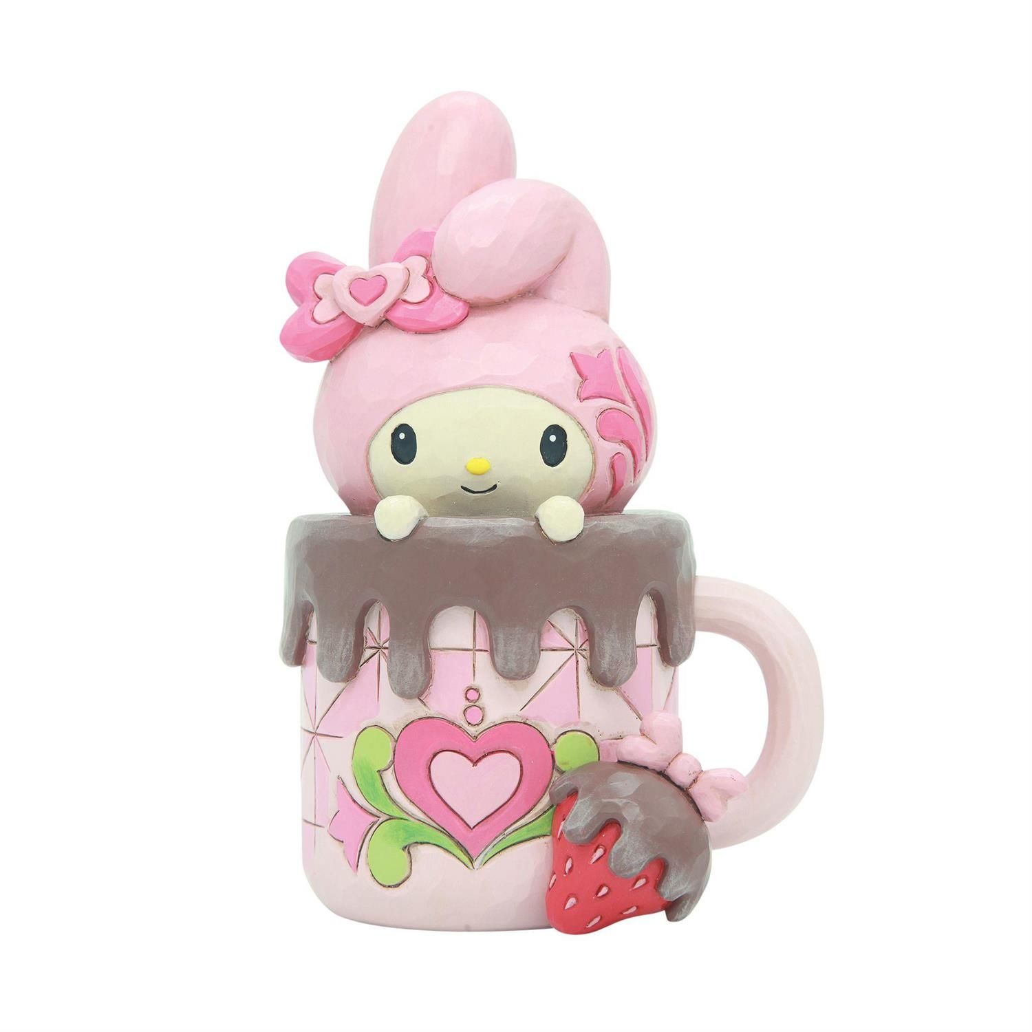 Hello Kitty My Melody Hot Cocoa Personality Pose By: Sanrio Jim Shore NEW 2024