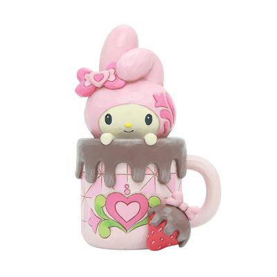 Hello Kitty My Melody Hot Cocoa Personality Pose By: Sanrio Jim Shore NEW 2024