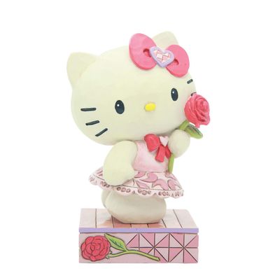 Hello Kitty Rose Personality Pose By: Sanrio Jim Shore NEW 2024