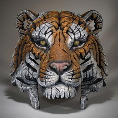 Tiger Bust By: Edge Sculpture *SHIPS WITHIN 15 DAYS* NEW 2024