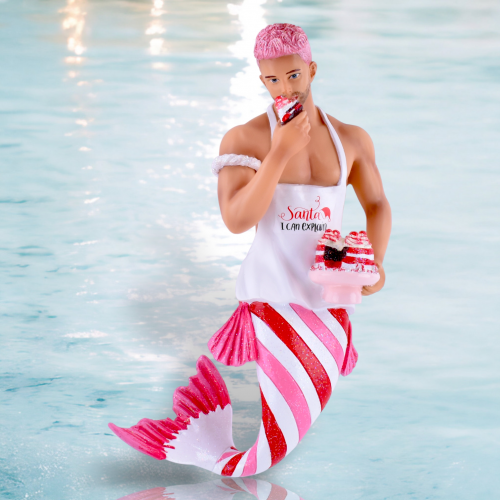 Santa&#39;s Taster Ornament By: Gay Mermen December Diamonds *SHIPS WITHIN 10 DAYS*