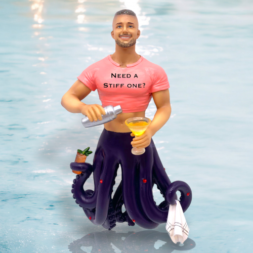 Stiff One Ornament By: Gay Mermen December Diamonds *SHIPS WITHIN 10 DAYS*