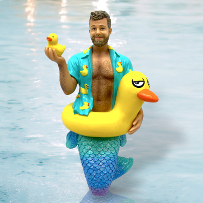 Daddy Duckie Ornament By: Gay Mermen December Diamonds