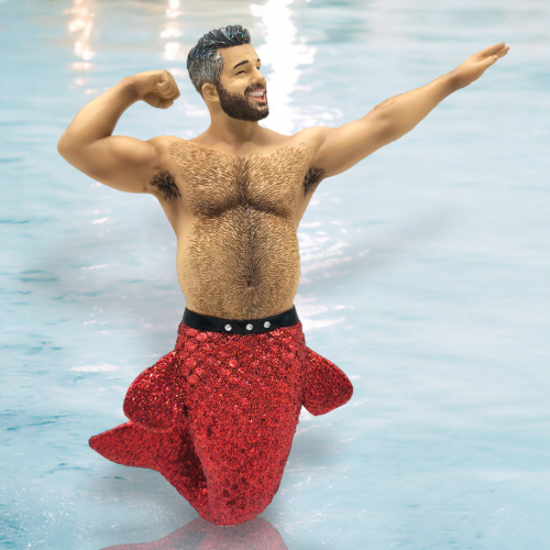 Muscle Beach 2 Ornament By: Gay Mermen December Diamonds *SHIPS WITHIN 10 DAYS*