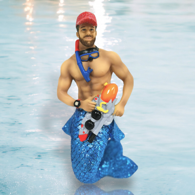 Watersports Ornament By: Gay Mermen December Diamonds *SHIPS WITHIN 10 DAYS*