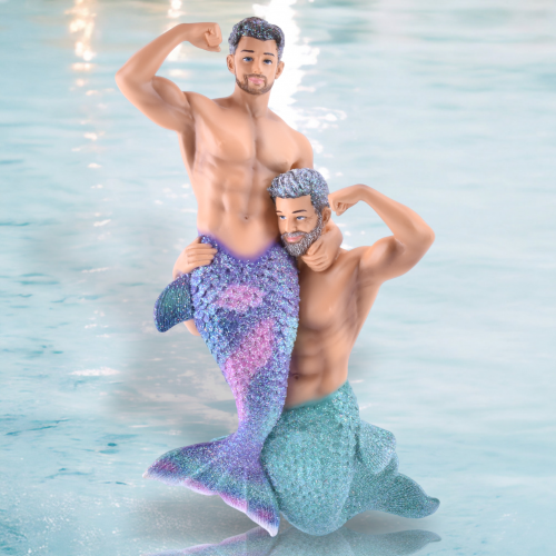 Playmates Ornament By: Gay Mermen December Diamonds