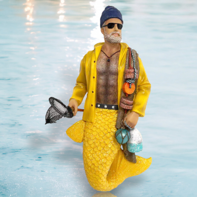 Monty Fisherman Ornament By: Gay Mermen December Diamonds