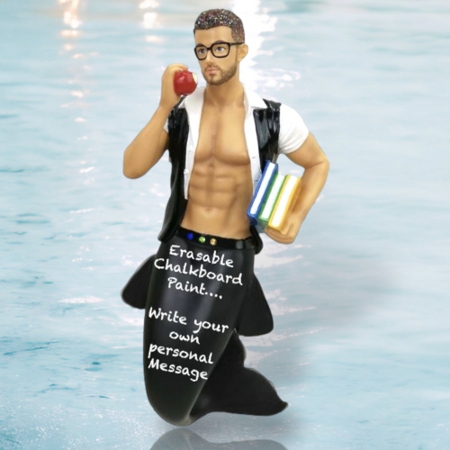 Hot 4 Teacher Ornament By: Gay Mermen December Diamonds *SHIPS WITHIN 10 DAYS*