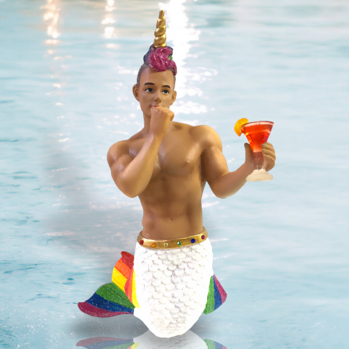 Rainbow Ornament By: Gay Mermen December Diamonds *SHIPS WITHIN 10 DAYS*