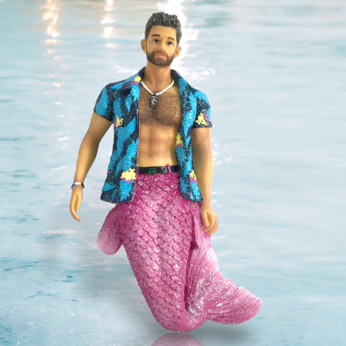 Beach Bimbo Ornament By: Gay Mermen December Diamonds *SHIPS WITHIN 10 DAYS*