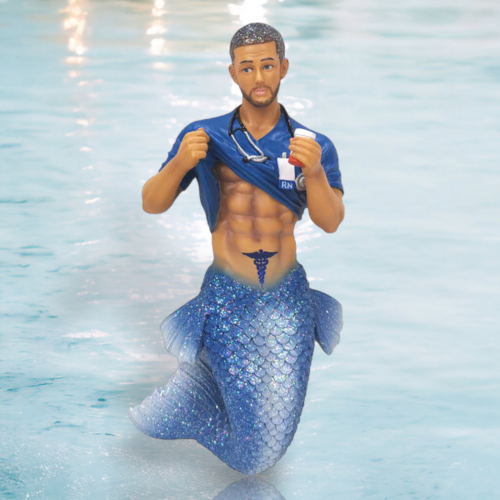 Nurse Six Pack Ornament By: Gay Mermen December Diamonds *SHIPS WITHIN 10 DAYS*