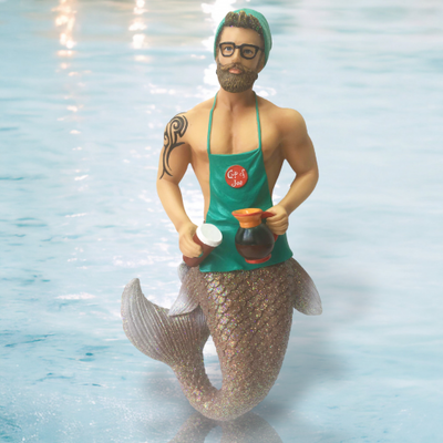 Java Joe Ornament By: Gay Mermen December Diamonds *SHIPS WITHIN 10 DAYS*