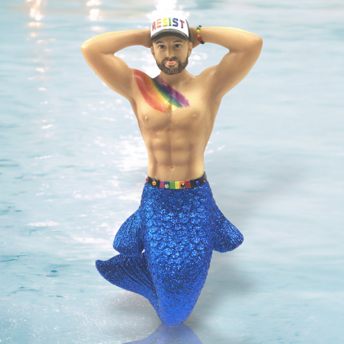 Resist Ornament By: Gay Mermen December Diamonds *SHIPS WITHIN 10 DAYS*