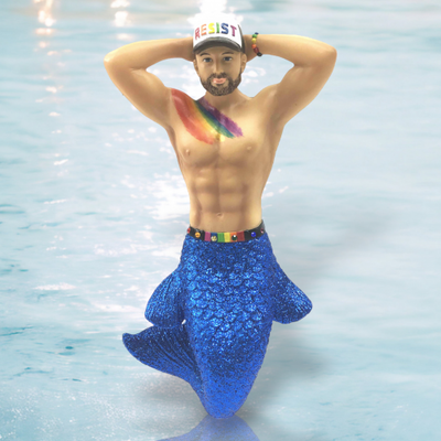 Resist Ornament By: Gay Mermen December Diamonds *SHIPS WITHIN 10 DAYS*
