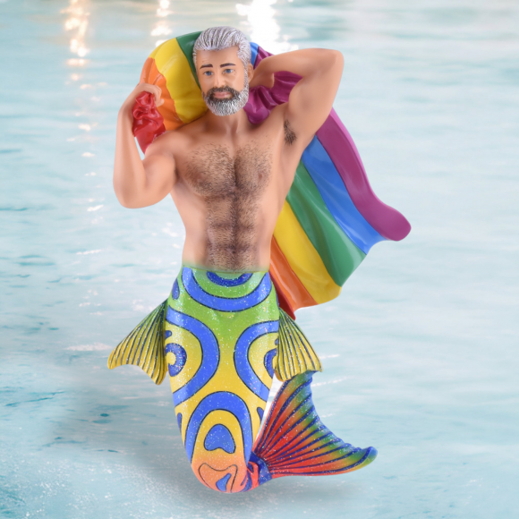 Father Pride OrnamentBy: Gay Mermen December Diamonds NEW 2024