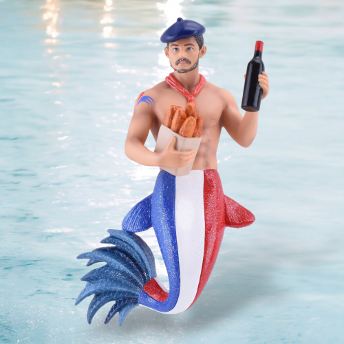 French Coq Ornament By: Gay Mermen December Diamonds *SHIPS WITHIN 10 DAYS* NEW 2024