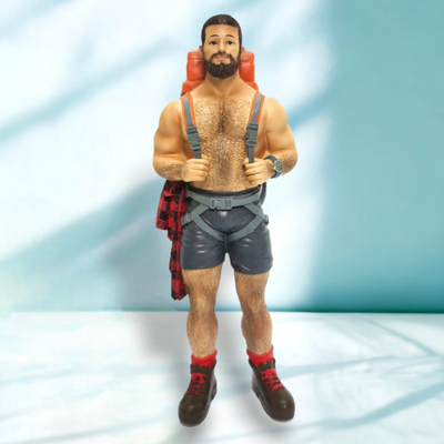 Camper Bear Ornament By: Poke The Bear December Diamonds *SHIPS WITHIN 10 DAYS* NEW 2024