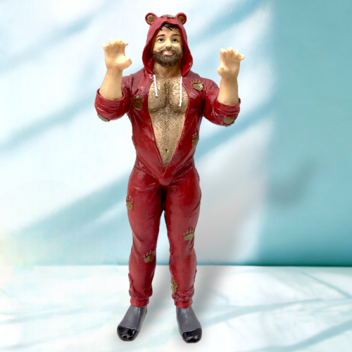 Onesie Bear Ornament By: Poke The Bear December Diamonds *SHIPS WITHIN 10 DAYS* NEW 2024