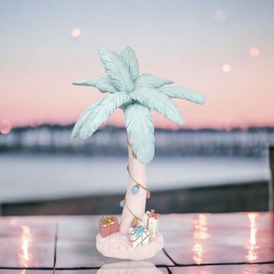 Single Palm Tree With Presents Coastal Christmas Decor *SHIPS WITHIN 10 DAYS* NEW 2024