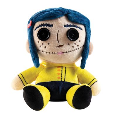 Phunny Plush Button Eye Coraline By: KidRobot *SHIPS WITHIN 15 DAYS*