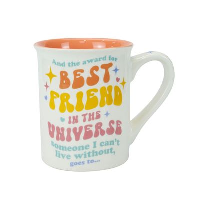 Best Friends In The Universe Mug By: Our Name Is Mud *SHIPS WITHIN 10 DAYS* NEW 2024