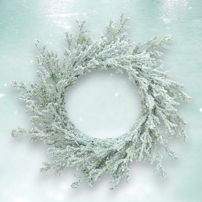 Seafoam Coral Wreath Coastal Christmas Decor *SHIPS WITHIN 10 DAYS*