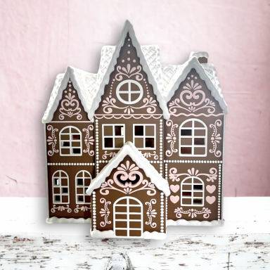36&quot; LED Gingerbread Display House Christmas Decor *SHIPS WITHIN 10 DAYS*
